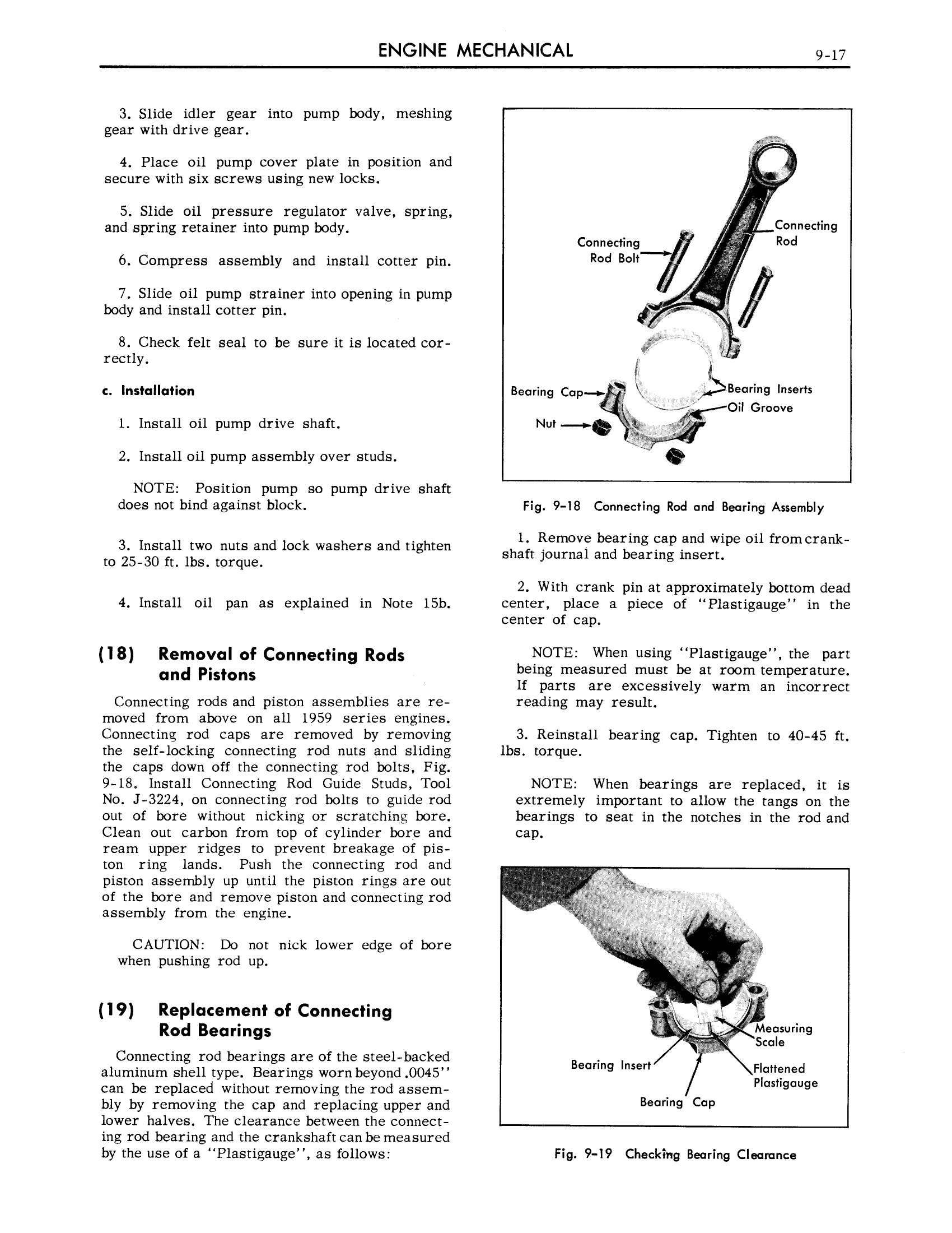 1959 Cadillac Reparación Tienda Manual 59 Deville Eldorado